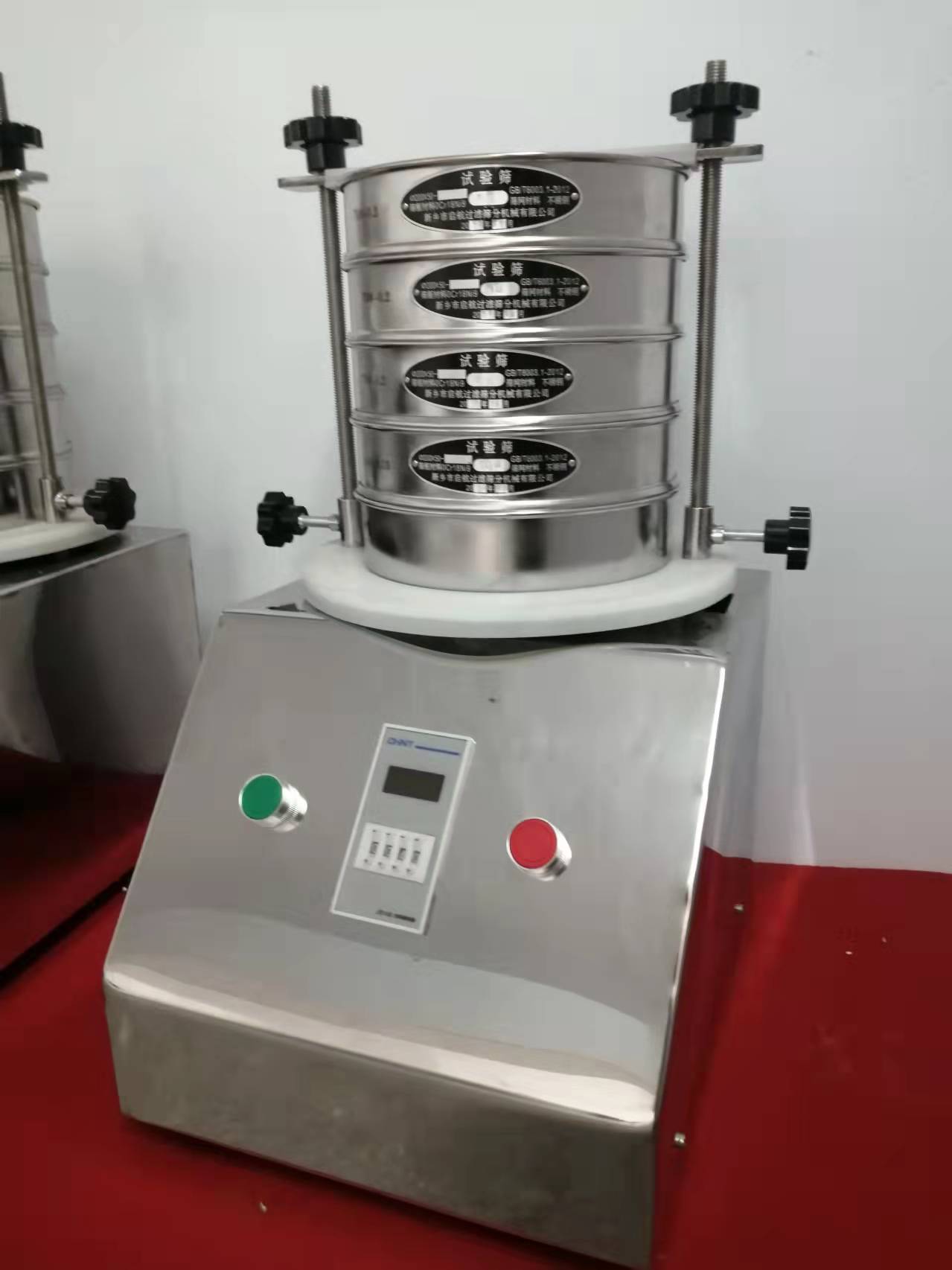 湖北檢驗篩機已發貨，王經理清注意查收！